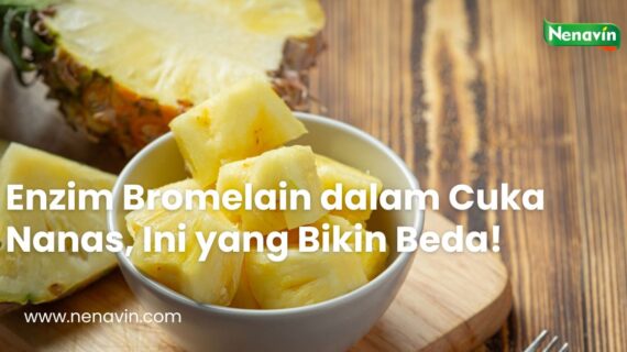 Enzim Bromelain dalam Cuka Nanas, Ini yang Bikin Beda!